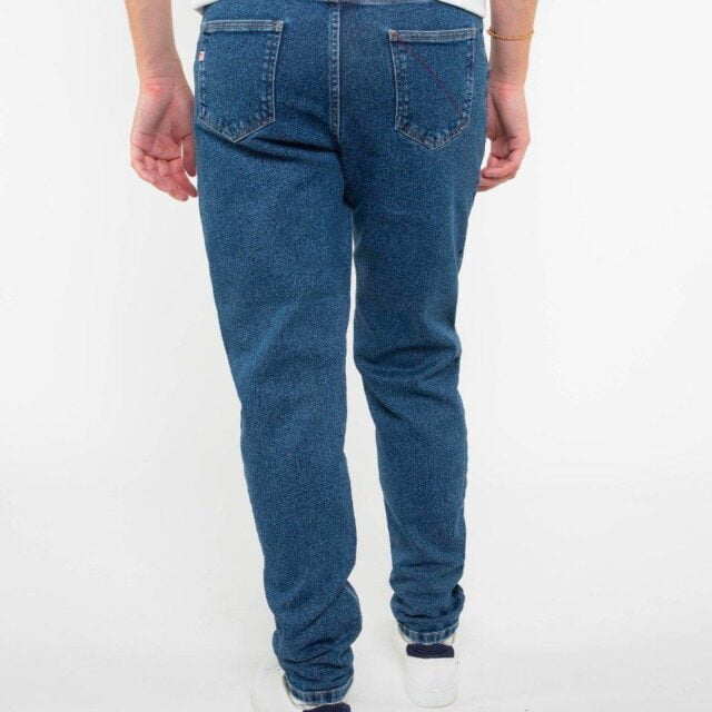 1083 - JEANS AJUSTE 105N DELAVE coton bio flex indigo ocean