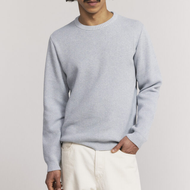 Pull Youri Printemps light indigo
