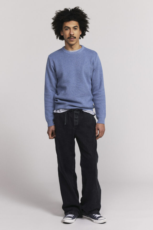Pull Youri Printemps medium indigo