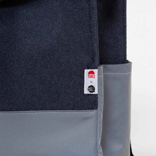 1083 - SAC A DOS JEANS SURCYCLE 852 réfléchissant Bleu Unisexe