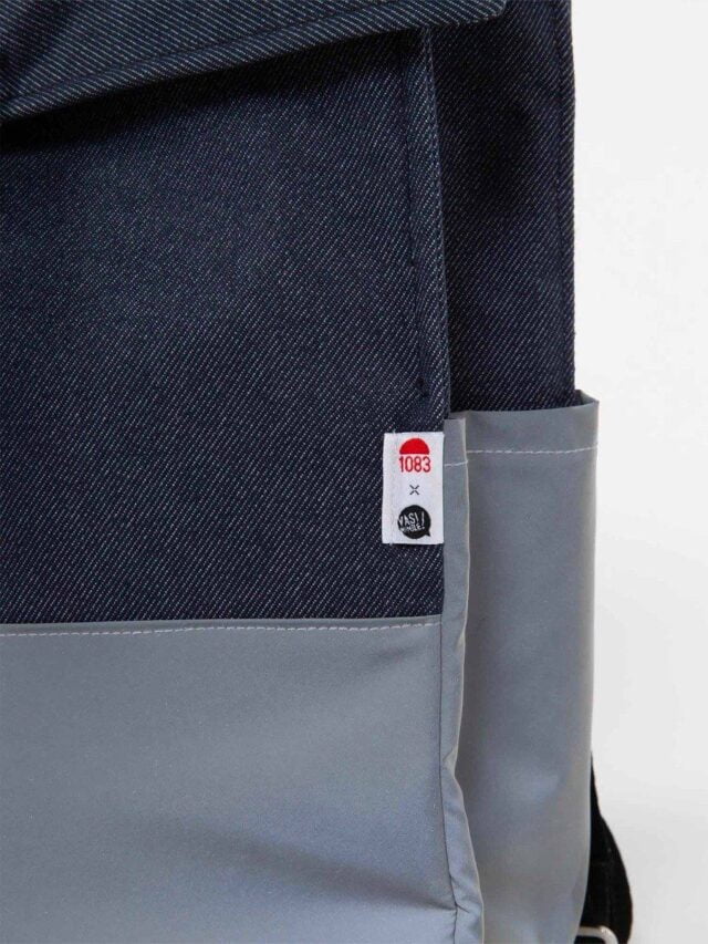 1083 - SAC A DOS JEANS SURCYCLE 852 réfléchissant Bleu Unisexe