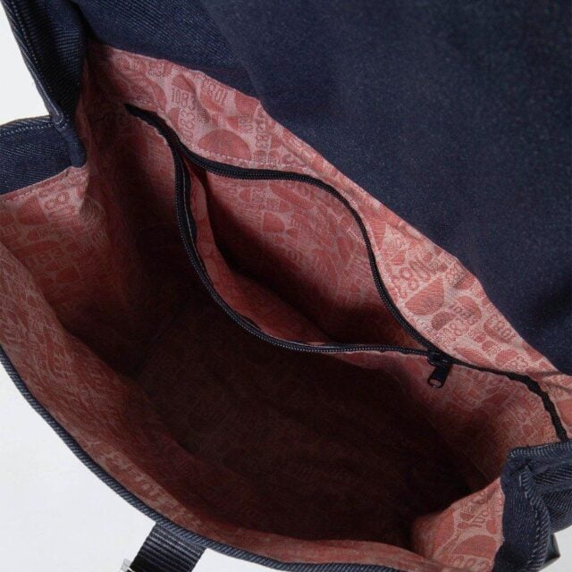 1083 - SAC A DOS JEANS SURCYCLE 852 réfléchissant Bleu Unisexe