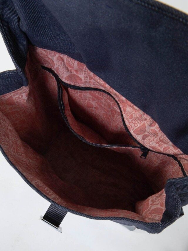 1083 - SAC A DOS JEANS SURCYCLE 852 réfléchissant Bleu Unisexe