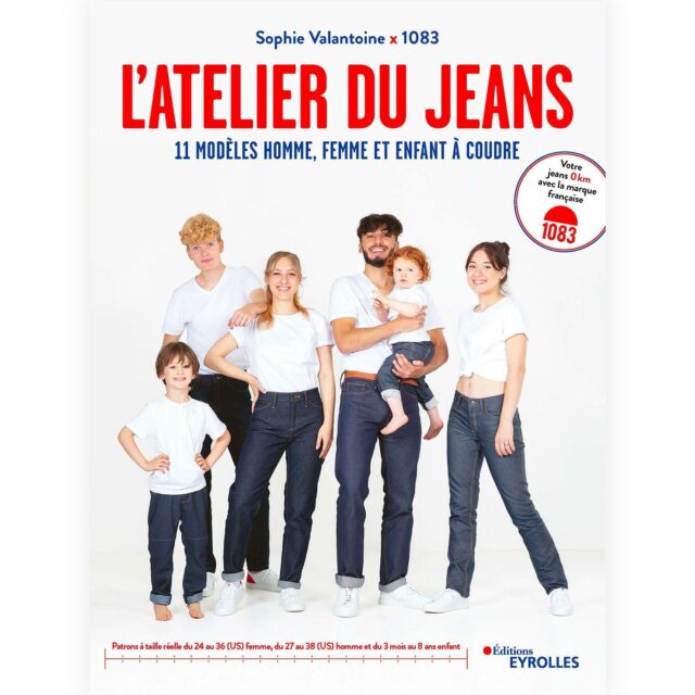 1083 - LIVRE 861 ATELIER DU JEANS blanc
