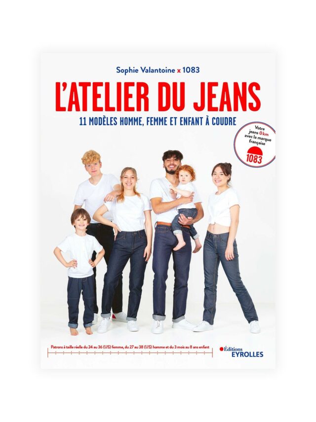 1083 - LIVRE 861 ATELIER DU JEANS blanc