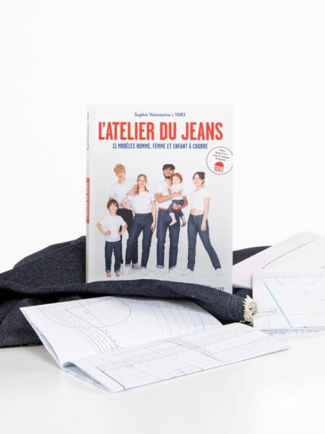 1083 - LIVRE 861 ATELIER DU JEANS blanc
