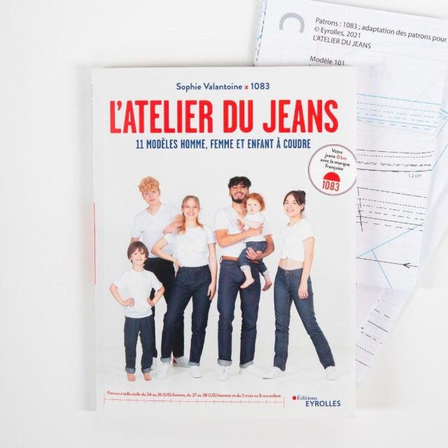 1083 - LIVRE 861 ATELIER DU JEANS blanc