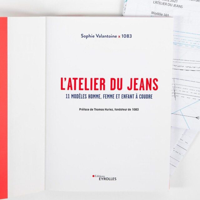 1083 - LIVRE 861 ATELIER DU JEANS blanc