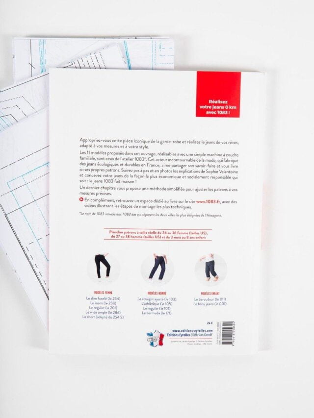1083 - LIVRE 861 ATELIER DU JEANS blanc
