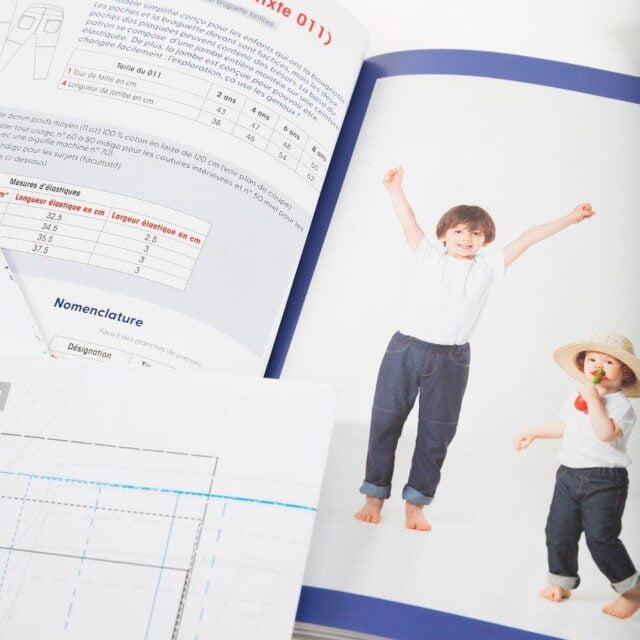 1083 - LIVRE 861 ATELIER DU JEANS blanc