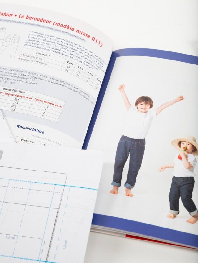 1083 - LIVRE 861 ATELIER DU JEANS blanc