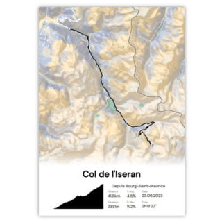 The Post Trace - Col de lIseran  Depuis Bourg-Saint-Maurice