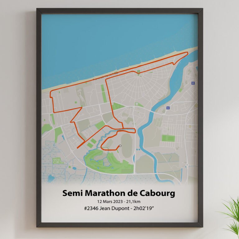 Semi de Cabourg Outdoor Orange 2023 The Post Trace - Semi Marathon de Cabourg