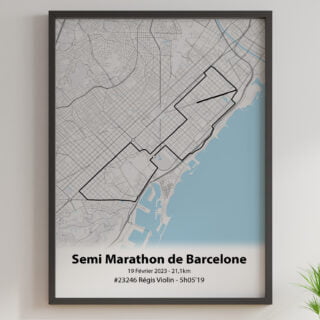 The Post Trace - Semi Marathon de Barcelone
