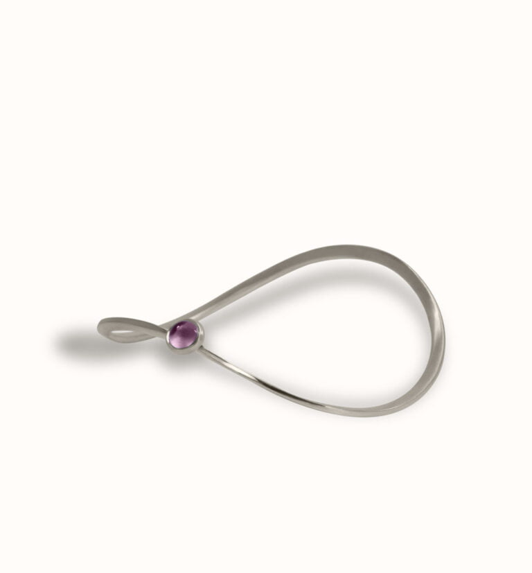 bracelet en argent serti, Histoire Botanique