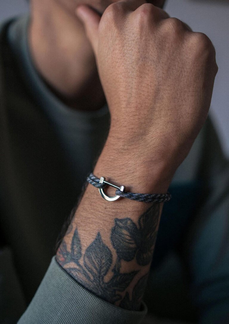 Montlimart - BRACELET STEREO KAKI/MARINE