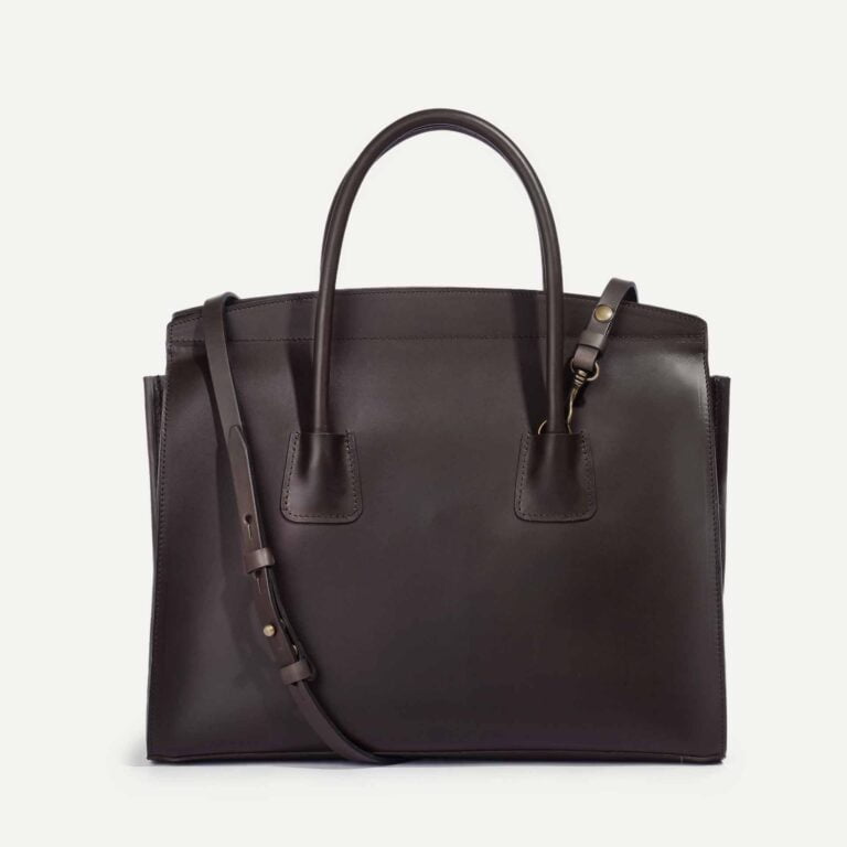 Bleu de Chauffe - Cabas business Dalva - Marron Brun - new