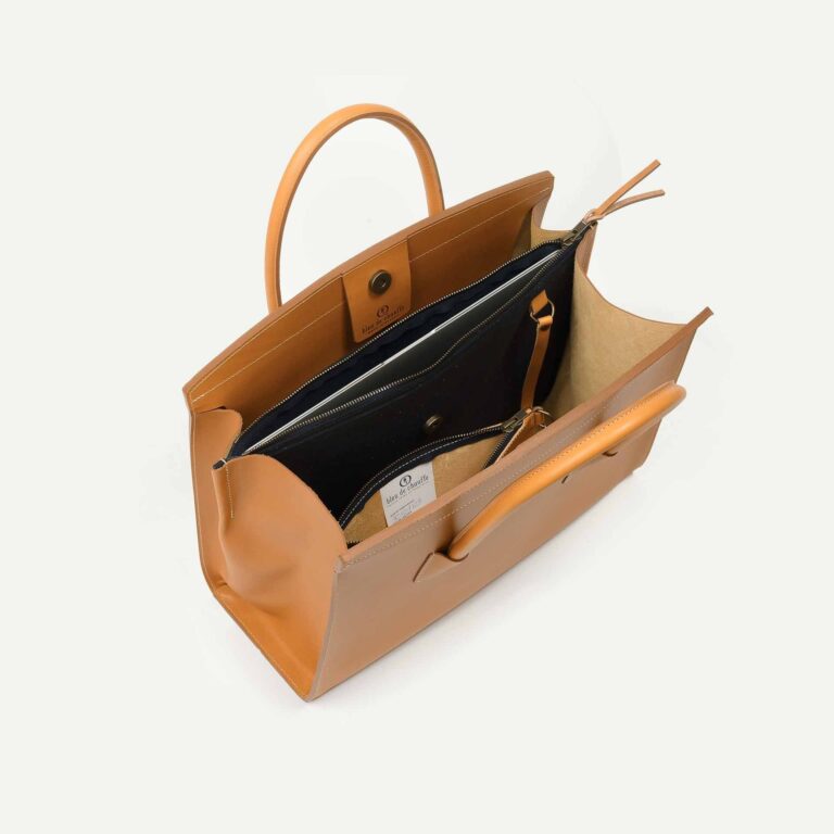Bleu De Chauffe - Cabas business Dalva - Miel
