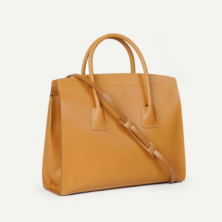 Bleu De Chauffe - Cabas business Dalva - Miel