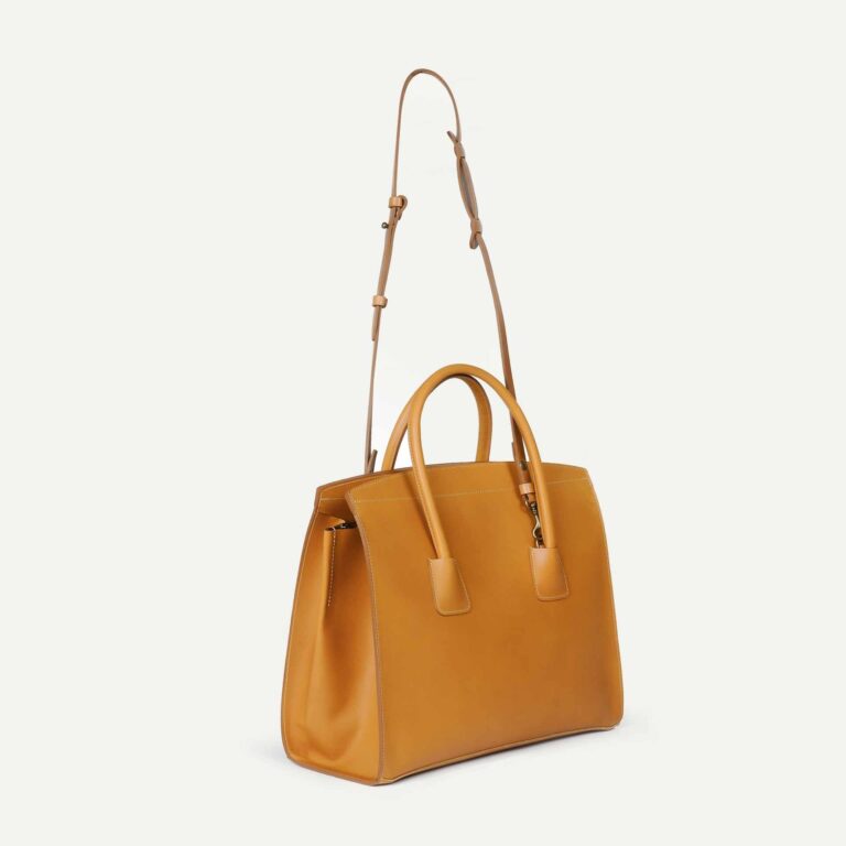 Bleu De Chauffe - Cabas business Dalva - Miel