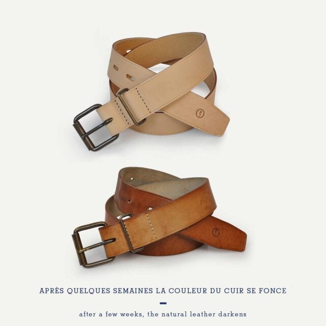 Bleu De Chauffe - Ceinture Fred - Naturel