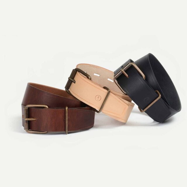 Bleu De Chauffe - Ceinture Fred - Noir