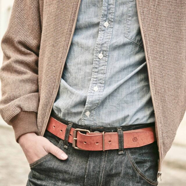 Bleu De Chauffe - Ceinture Fred - Noir