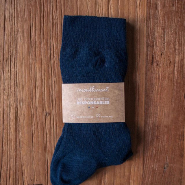 Montlimart - CHAUSSETTES ALVEOLE MARINE