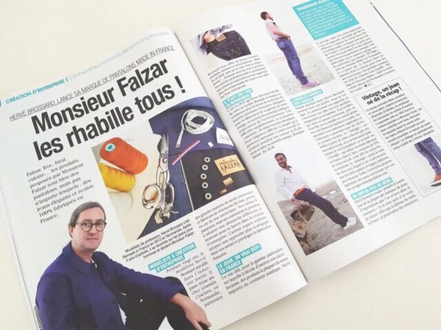 Monsieur Falzar - Le jeans Eco-falzar 410 – poids moyen