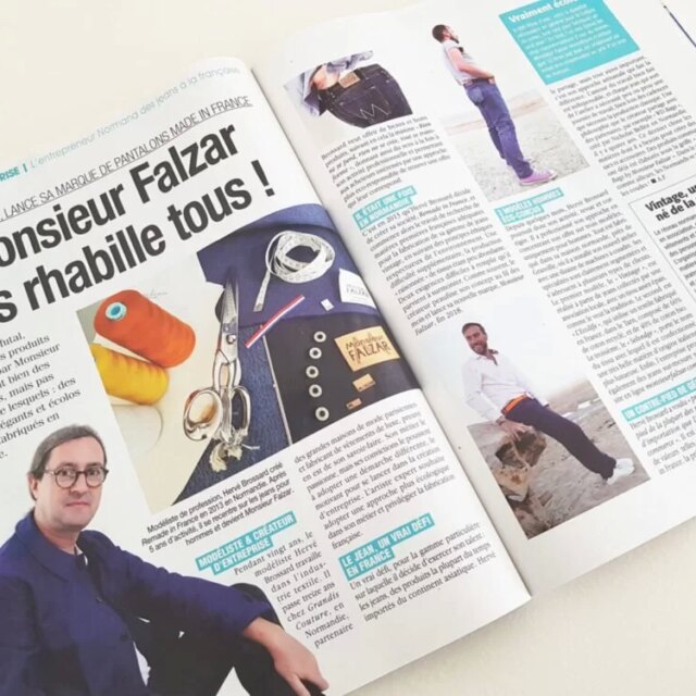 Monsieur Falzar - Le jeans Eco-falzar 410 – poids moyen