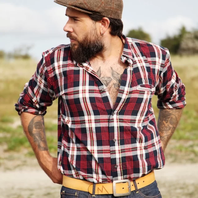 Monsieur Falzar - Le jeans Eco-selvedge-indigo 440 - poids moyen