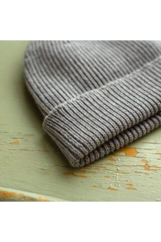Le bonnet en laine française – Gris Chiné par la marque Le t-shirt Propre Le t-shirt Propre - Le bonnet en laine française – Gris Chiné