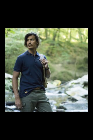 Le t-shirt Propre - Le polo fabriqué en France – Bleu