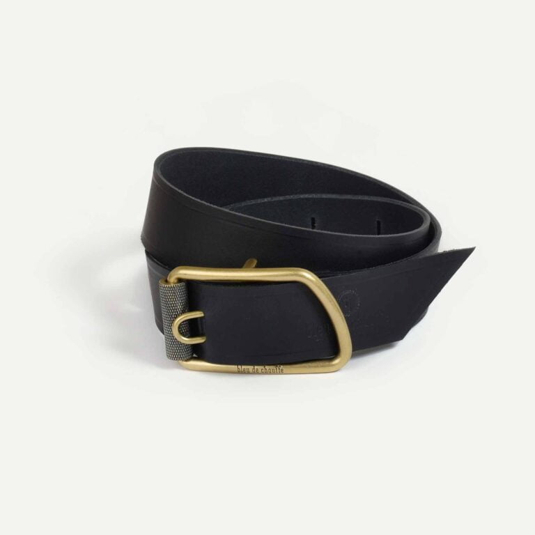 Bleu De Chauffe - Ceinture Maillon - Noir