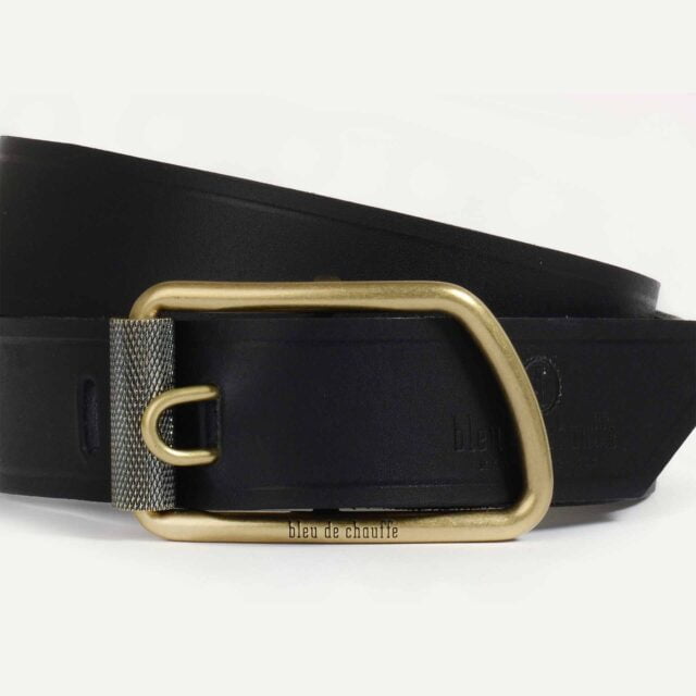 Bleu De Chauffe - Ceinture Maillon - Noir