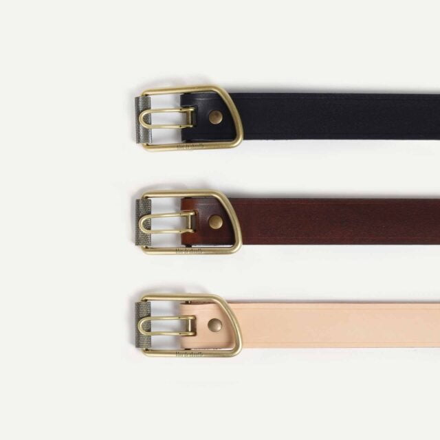 Bleu De Chauffe - Ceinture Maillon - Noir