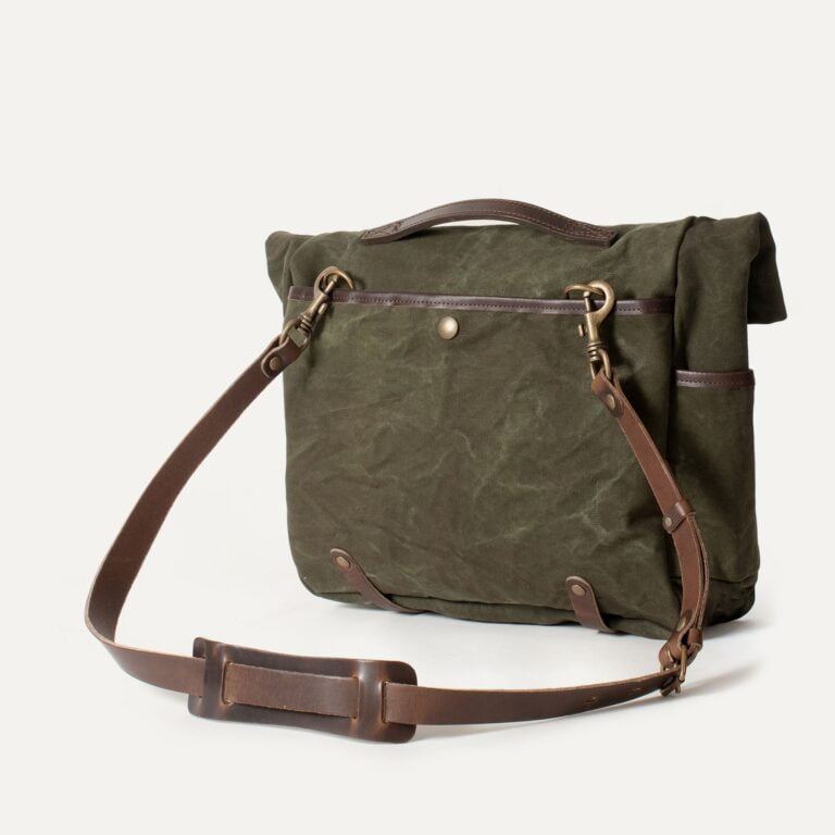 Bleu De Chauffe - Musette Gaston - Kaki foncé stonewashed