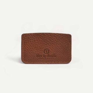 Bleu de Chauffe - Porte cartes Visamex – Brun ambré