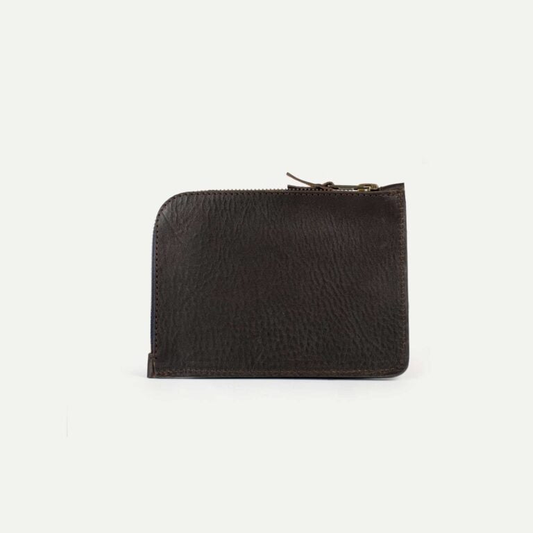 Bleu De Chauffe - Porte monnaie zippé As / M - Marron Brun