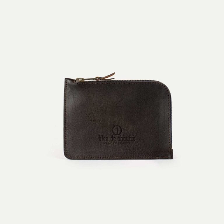 Bleu De Chauffe - Porte monnaie zippé As / M - Marron Brun