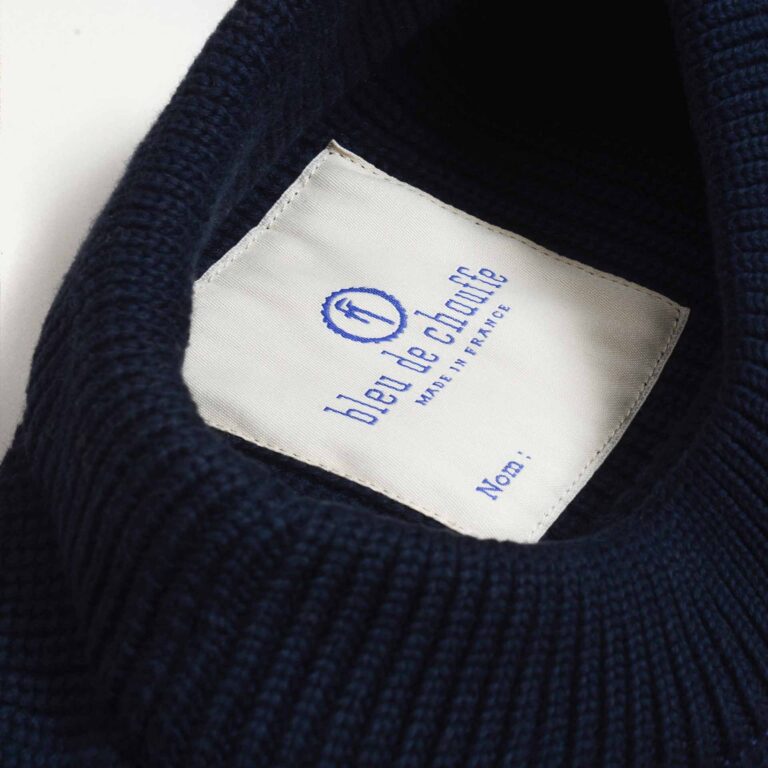 Bleu De Chauffe - Pull Marin Cancale - Bleu Marine