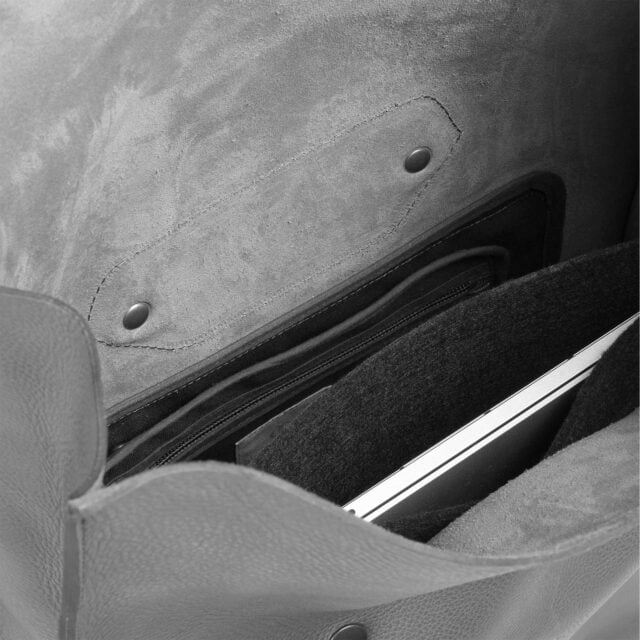 Bleu De Chauffe - Sac à dos Puncho - Noir / Ligne Epure