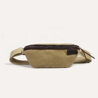 Bleu de Chauffe - Sac banane Beat 4,5L  Kaki US Stonewhashed