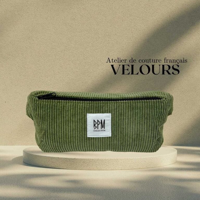 sac banane vert kaki la boutique bpm