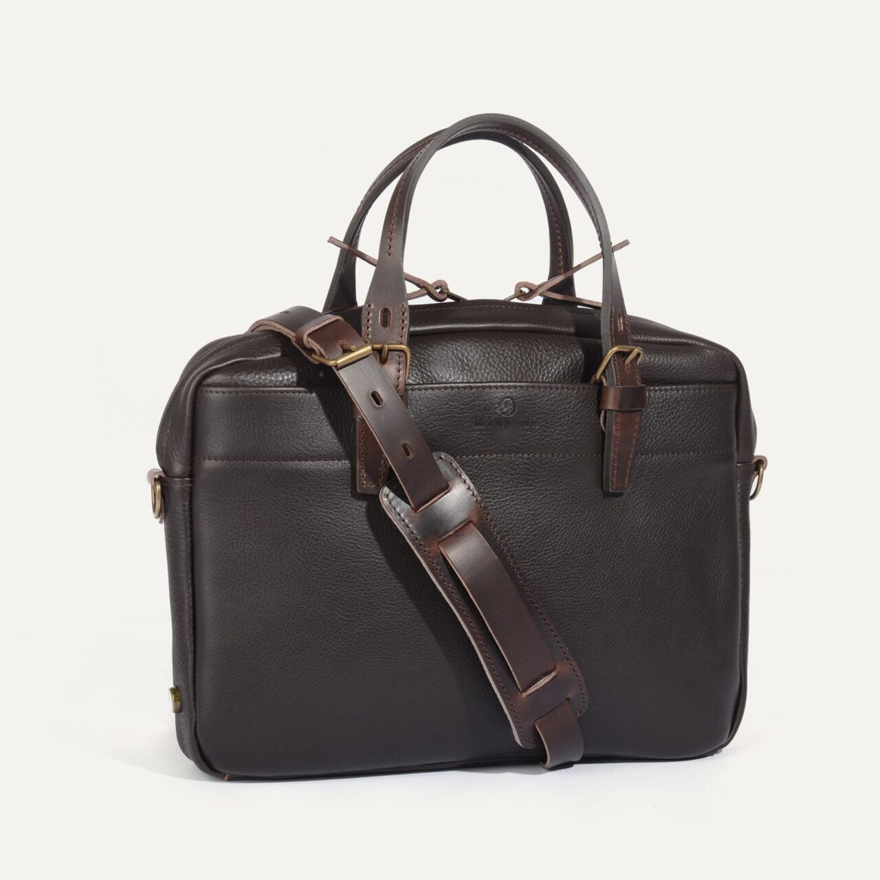sac business folder marron brun 1 Bleu De Chauffe - Sac business Folder - Marron Brun