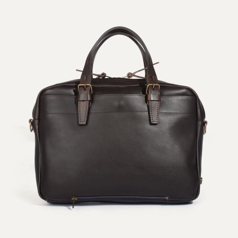 Bleu De Chauffe - Sac business Folder - Marron Brun