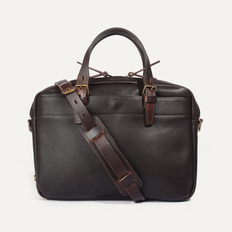 Bleu De Chauffe - Sac business Folder - Marron Brun
