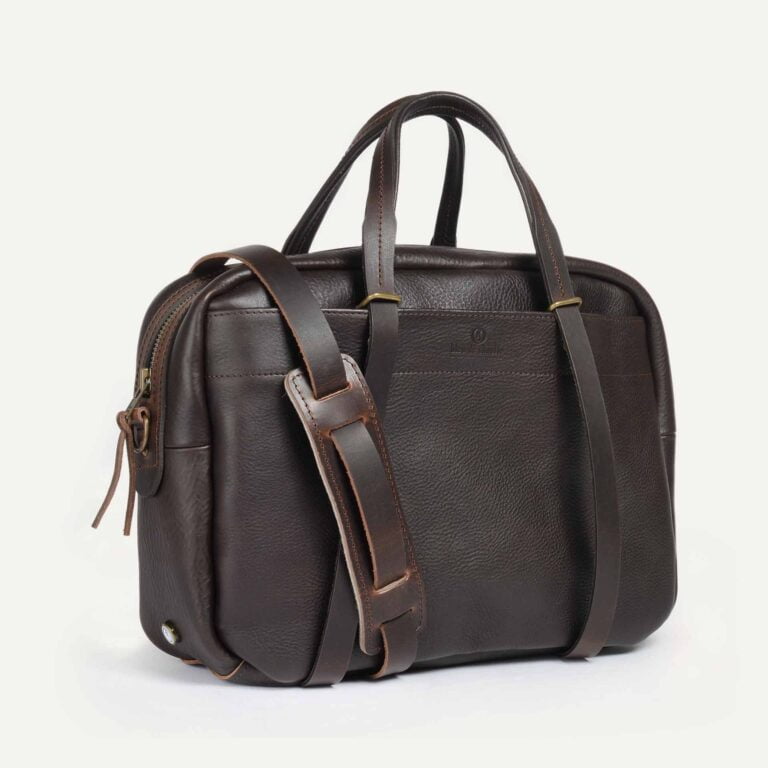 Bleu De Chauffe - Sac business Report - Marron Brun