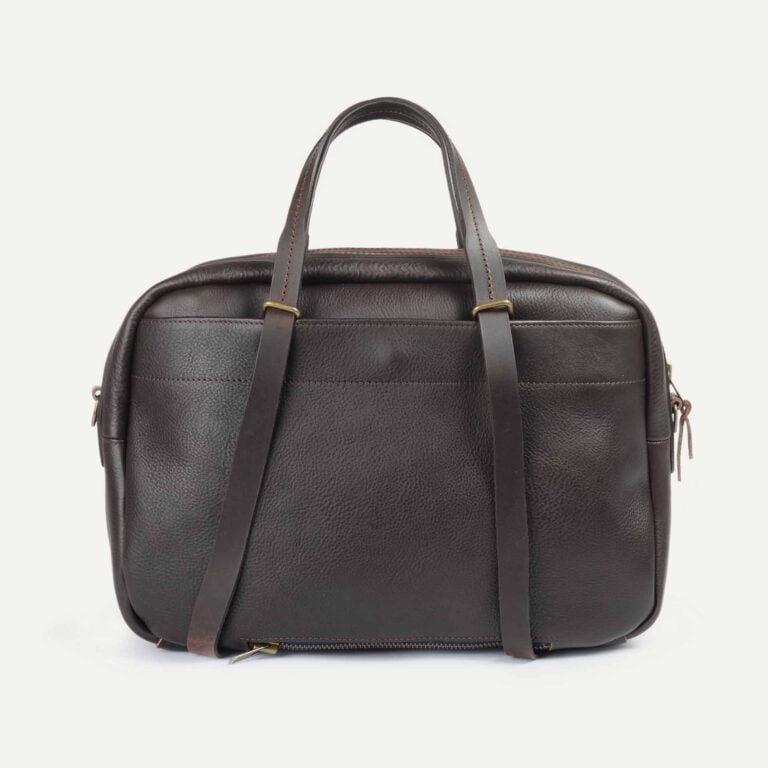 Bleu De Chauffe - Sac business Report - Marron Brun