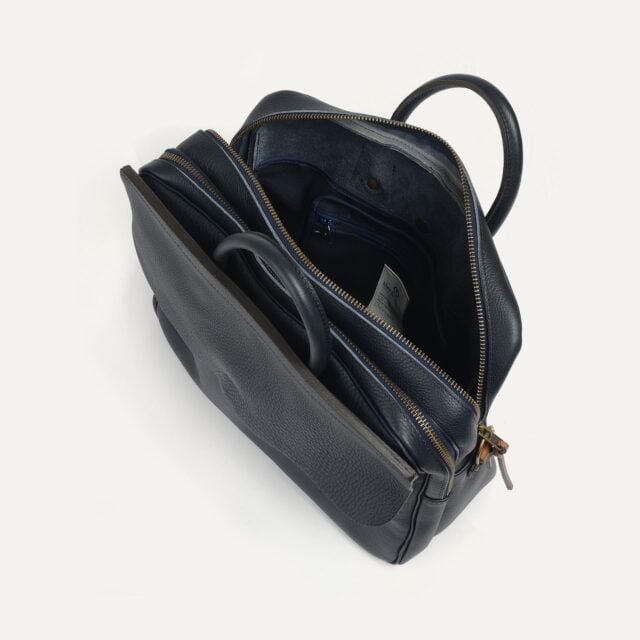 Bleu De Chauffe - Sac business Zeppo - Bleu Marin